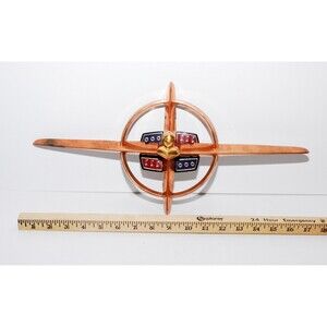 OEM Lincoln Continental Mark II 1956 Trunk Ornament and Crest